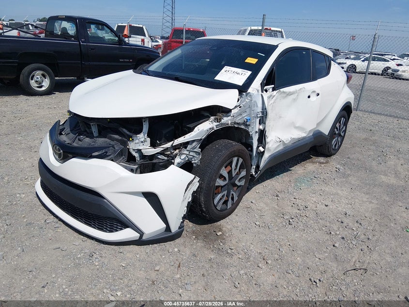 Vin: jtnkhmbxxm1095505, lot: 46234341, toyota c-hr le 20212