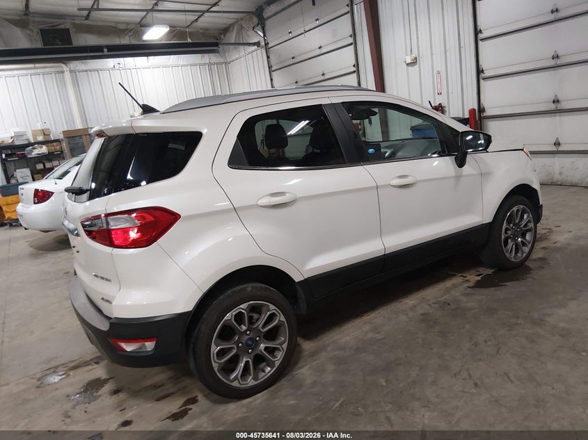 Vin: maj6s3kl7lc340560, lot: 46234345, ford ecosport titanium 20204