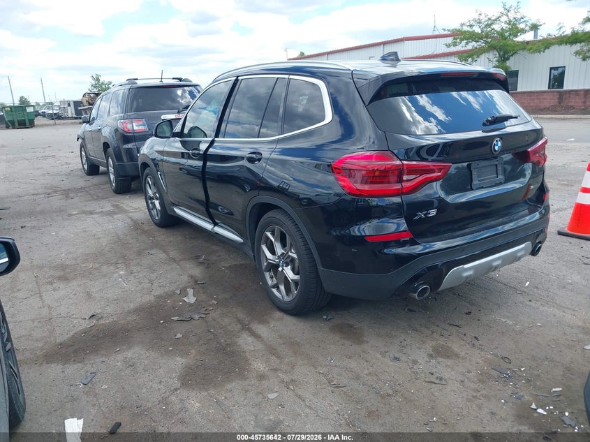 Vin: 5uxty3c0xl9b39783, lot: 46234346, bmw x3 sdrive30i 20203