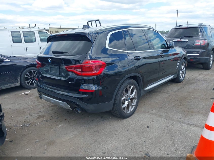 Vin: 5uxty3c0xl9b39783, lot: 46234346, bmw x3 sdrive30i 20204