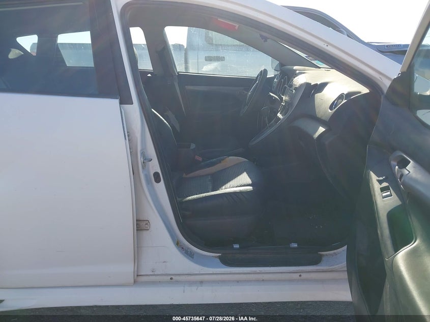 PONTIAC VIBE 2009 VIN 5Y2SR67019Z461191