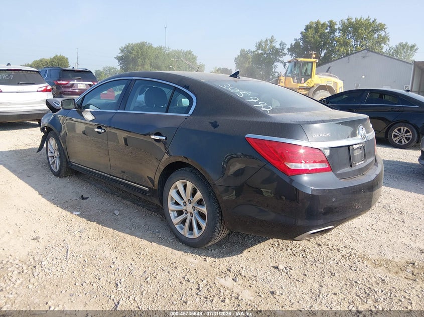 Vin: 1g4gb5g37ef305792, lot: 46234352, buick lacrosse leather group 20143