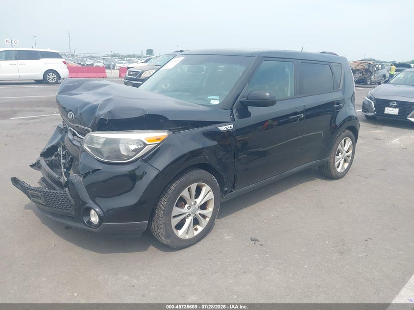 Vin: kndjp3a57g7239185, lot: 46234373, kia soul + 20162