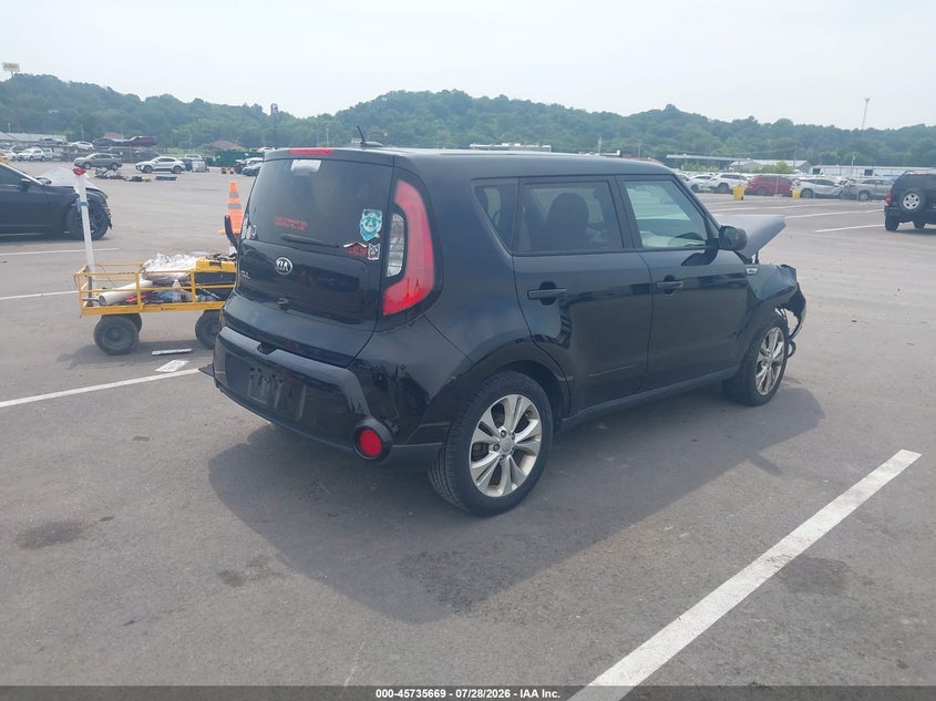 Vin: kndjp3a57g7239185, lot: 46234373, kia soul + 20164