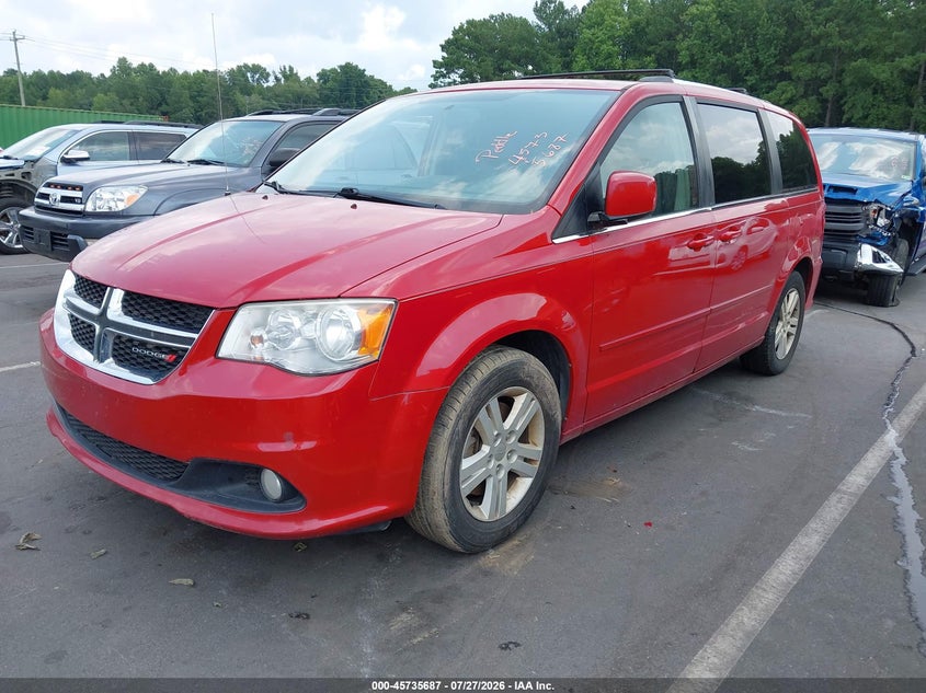 Vin: 2c4rdgdg9dr532581, lot: 46234391, dodge grand caravan crew 20132