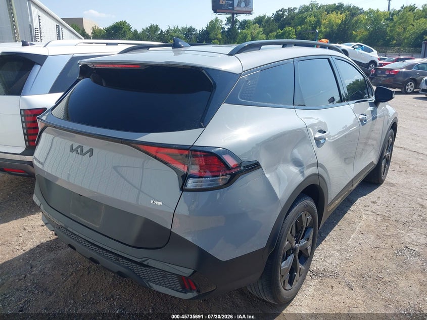 Vin: 5xyk6cdf6sg237032, lot: 46234395, kia sportage x-line 20254