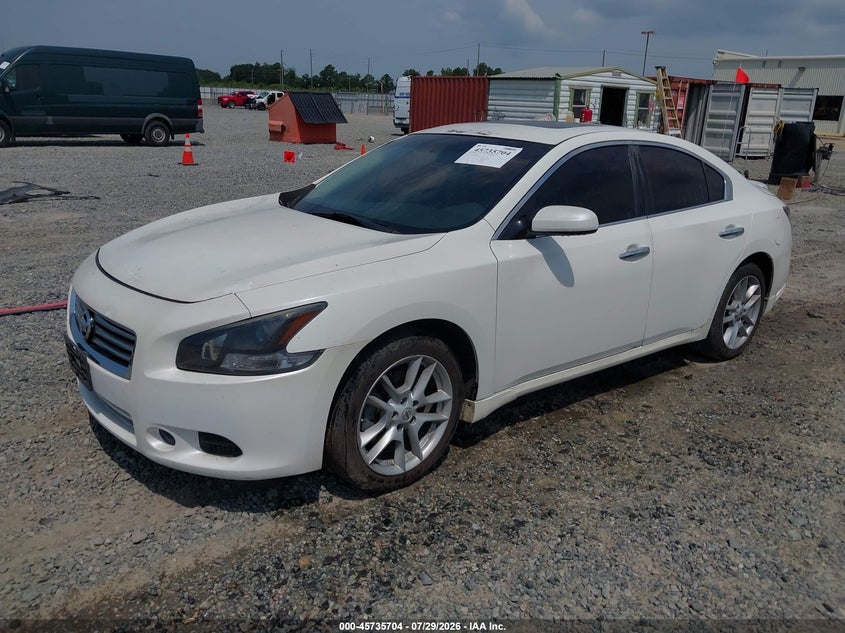 NISSAN MAXIMA 2012 VIN 1N4AA5AP8CC835010