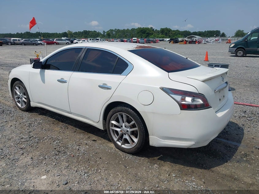 NISSAN MAXIMA 2012 VIN 1N4AA5AP8CC835010
