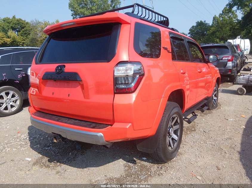 Vin: jteru5jr9r6253538, lot: 46234425, toyota 4runner trd off road premium 20244