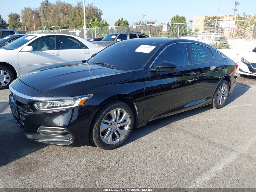 Vin: 1hgcv1f17ja076316, lot: 46234435, honda accord lx 20182