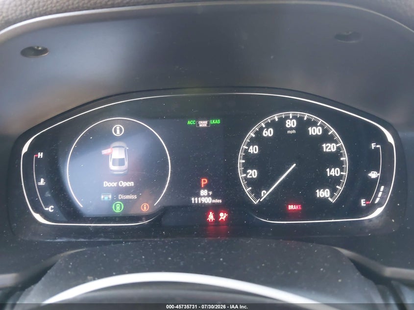 2018 HONDA ACCORD auction photo 7