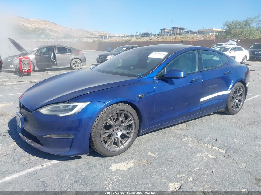 2021 TESLA MODEL S HATCHBACK ELECTRIC