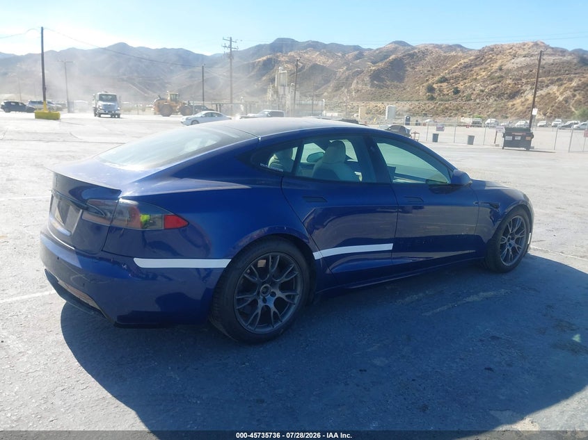 2021 TESLA MODEL S HATCHBACK ELECTRIC