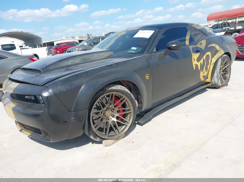 Vin: 2c3cdzc99gh278860, lot: 46234441, dodge challenger srt hellcat 20162