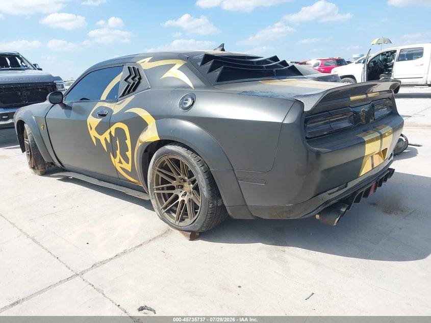Vin: 2c3cdzc99gh278860, lot: 46234441, dodge challenger srt hellcat 20163