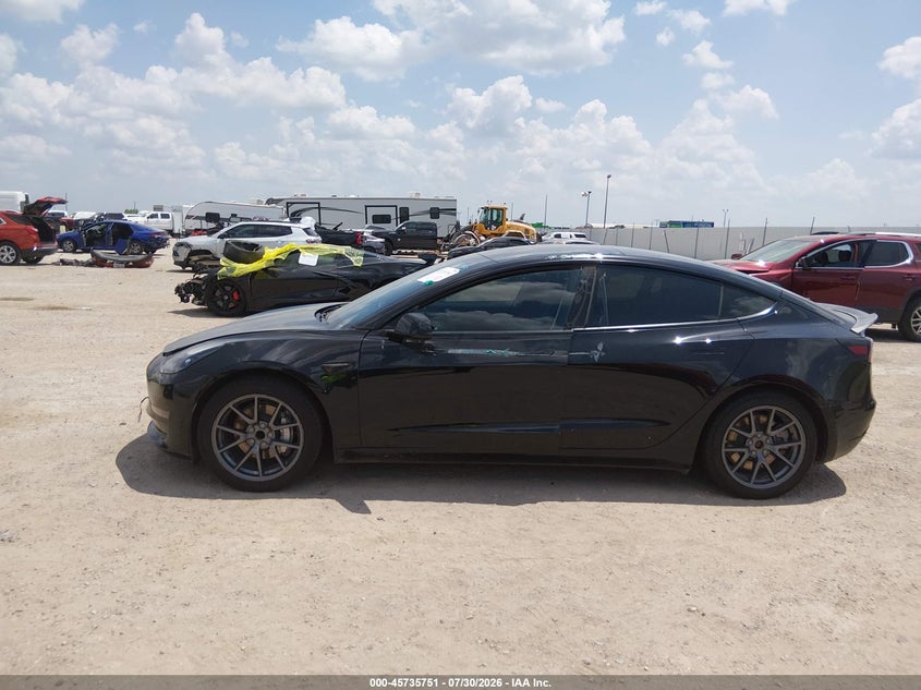 TESLA MODEL 3 2021 VIN 5YJ3E1EA0MF093373