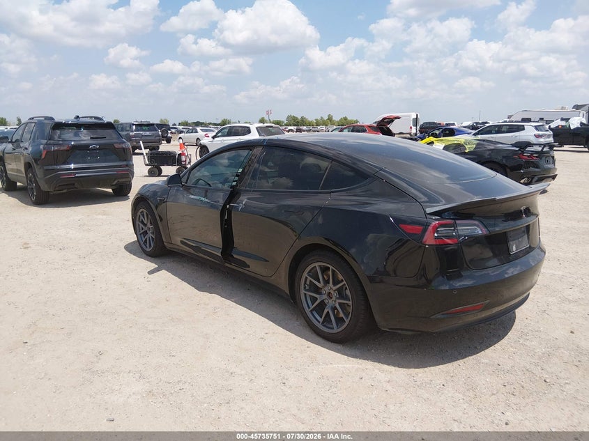 TESLA MODEL 3 2021 VIN 5YJ3E1EA0MF093373