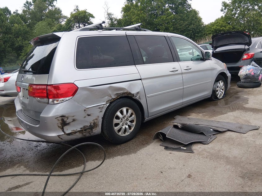 Vin: 5fnrl3h75ab082604, lot: 46234463, honda odyssey ex-l 20104