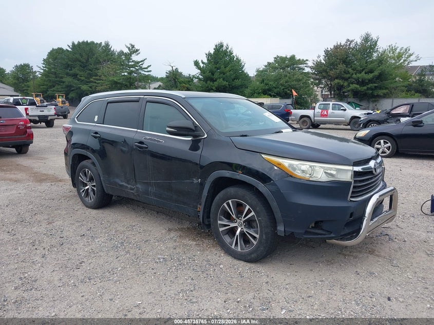 Vin: 5tdjkrfh4gs286703, lot: 46234469, toyota highlander xle v6 2016 img_1