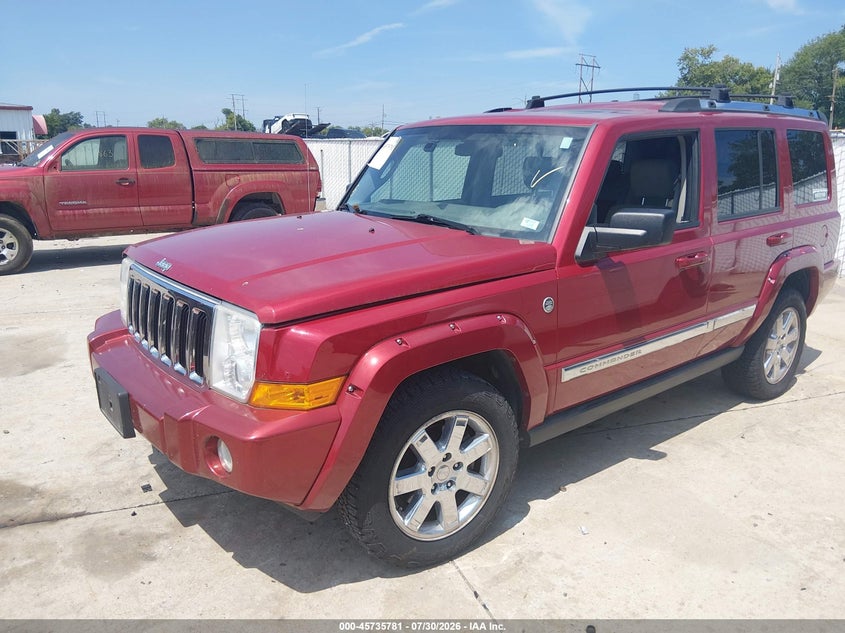 2006 Jeep Commander, Звичайний знос, IAAI, VIN 1J8HG58N06C106055 — фото 2