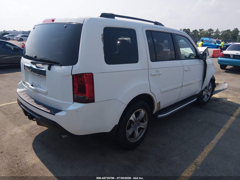 Vin: 5fnyf3h53db007910, lot: 46234500, honda pilot ex-l 20134