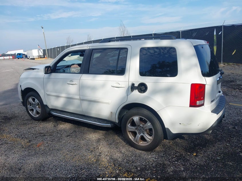 HONDA PILOT 2013 VIN 5FNYF3H53DB007910