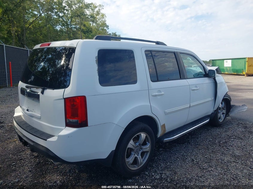 HONDA PILOT 2013 VIN 5FNYF3H53DB007910