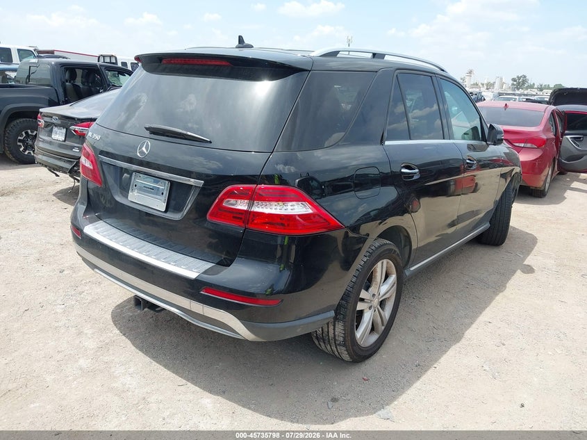 Vin: 4jgda5jb9da201824, lot: 46234502, mercedes-benz ml 350 20134
