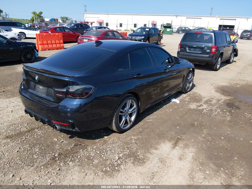 Vin: wba4b3c55fgv48898, lot: 46234507, bmw 435i gran coupe xdrive 20154