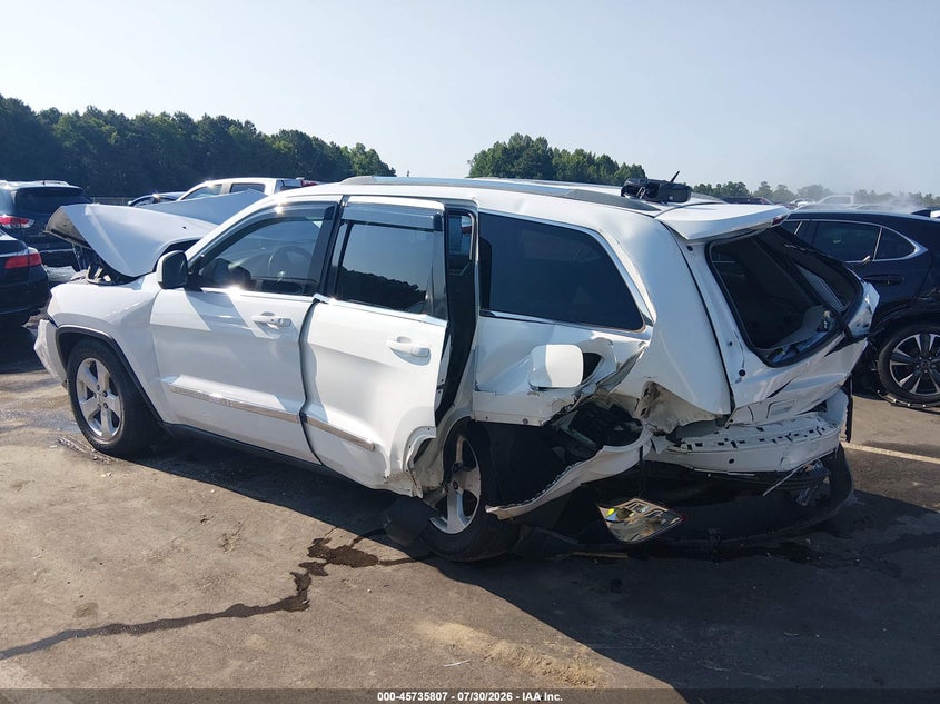 Vin: 1c4rjfag8dc548772, lot: 46234511, jeep grand cherokee laredo 20133