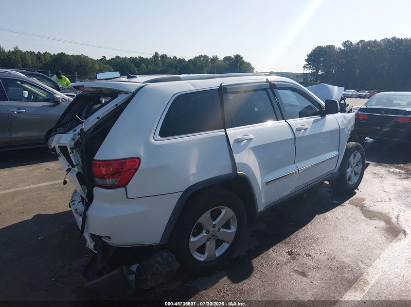 Vin: 1c4rjfag8dc548772, lot: 46234511, jeep grand cherokee laredo 20134