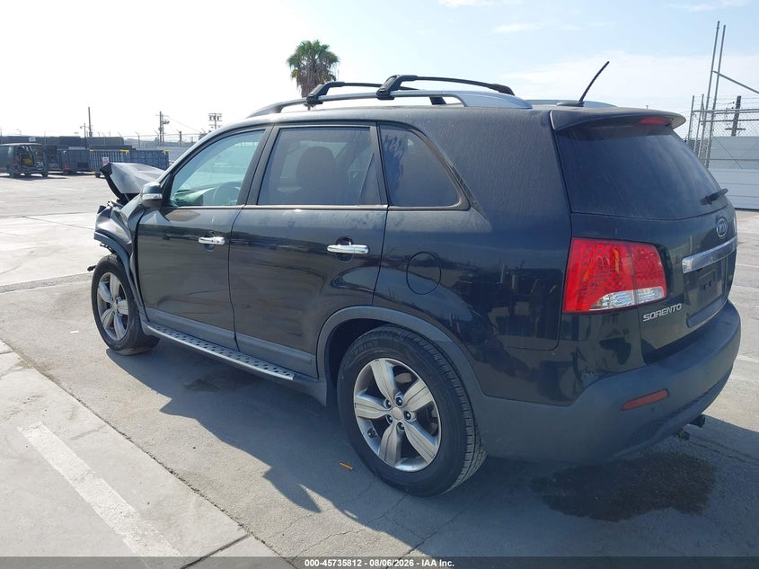 Vin: 5xyku4a29cg229845, lot: 46234516, kia sorento ex v6 20123