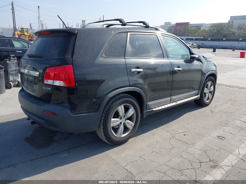 Vin: 5xyku4a29cg229845, lot: 46234516, kia sorento ex v6 20124