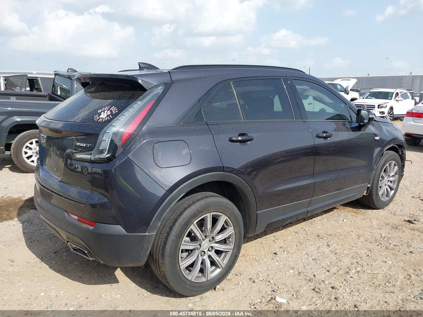 Vin: 1gyfzer49pf123476, lot: 46234519, cadillac xt4 fwd sport 20234