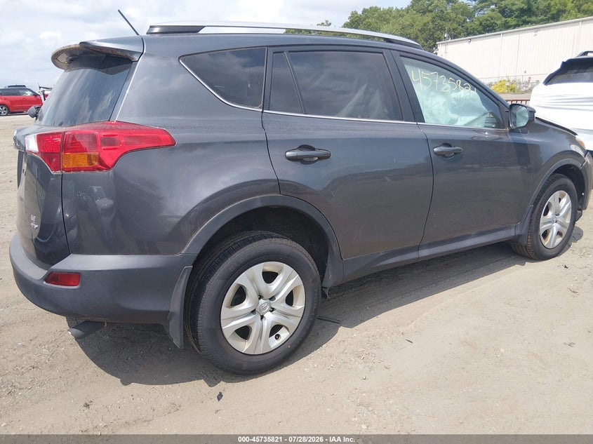 Vin: 2t3bfrev7fw386730, lot: 46234525, toyota rav4 le 20154