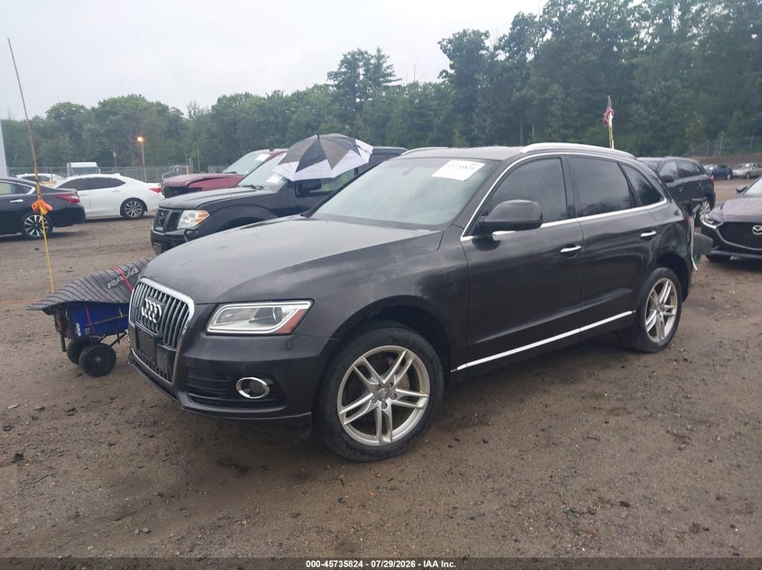 Vin: wa1lfafp6fa003858, lot: 46234528, audi q5 2.0t premium 20152