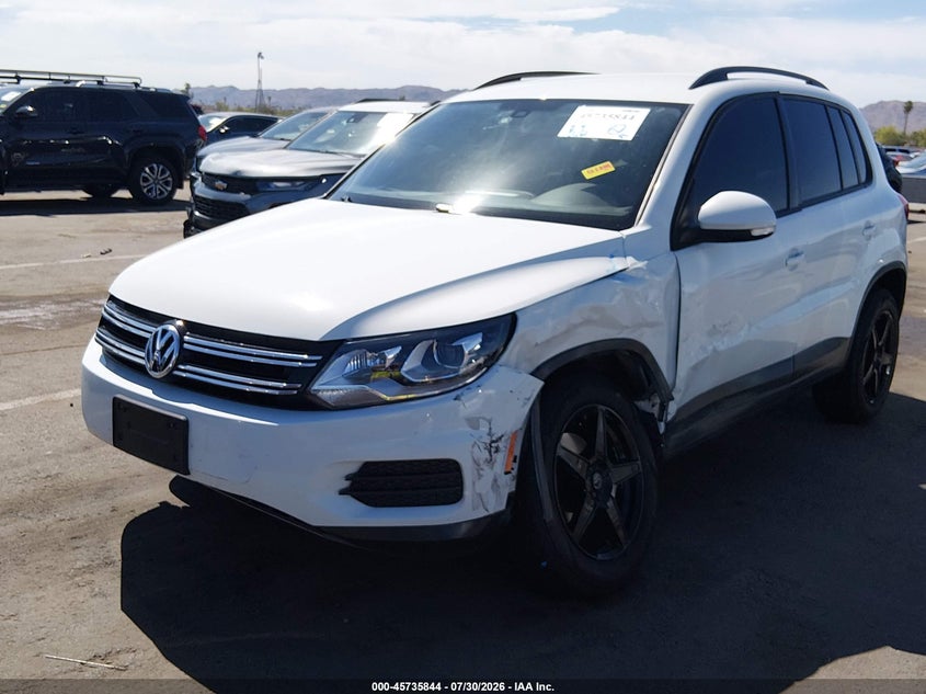 VOLKSWAGEN TIGUAN 2017 VIN WVGAV7AX8HK001645