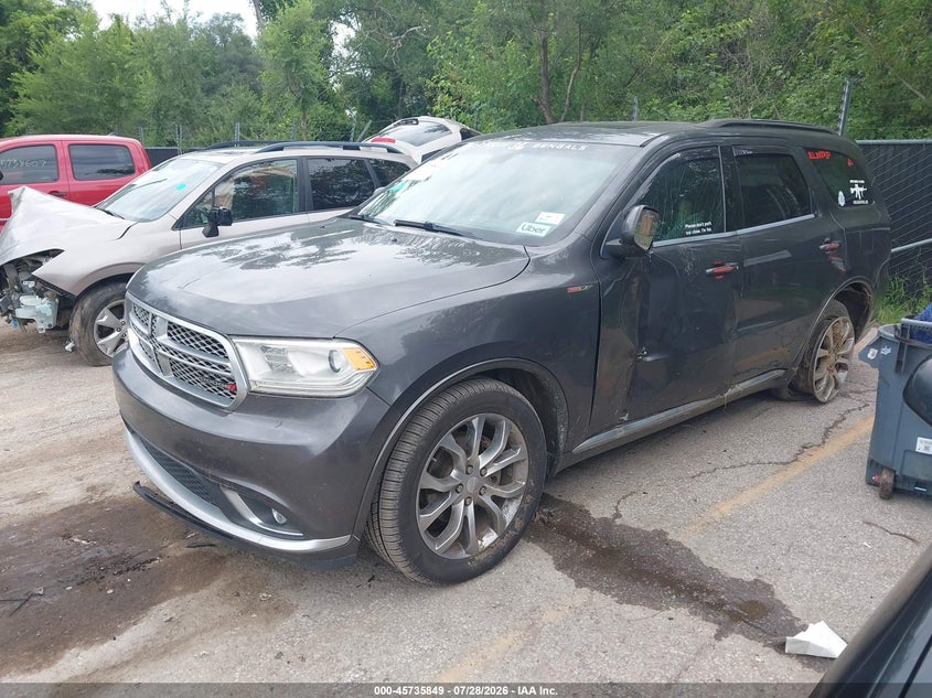 Vin: 1c4rdhag9hc883502, lot: 46234553, dodge durango sxt rwd 20172