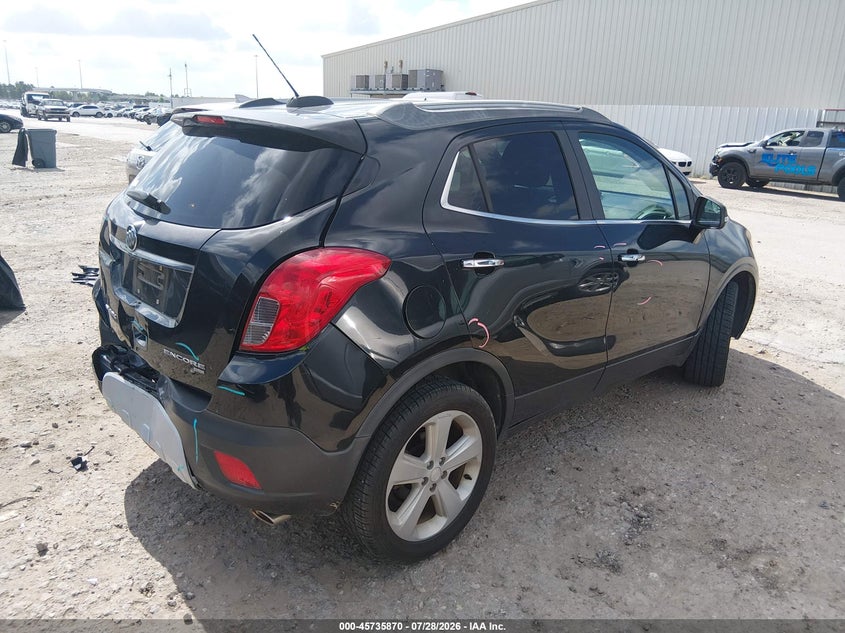 Vin: kl4cjfsb3fb204049, lot: 46234574, buick encore convenience 20154