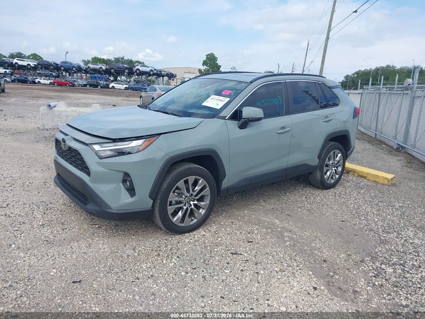 Vin: 2t3c1rfv3pw258021, lot: 46234587, toyota rav4 xle premium 20232