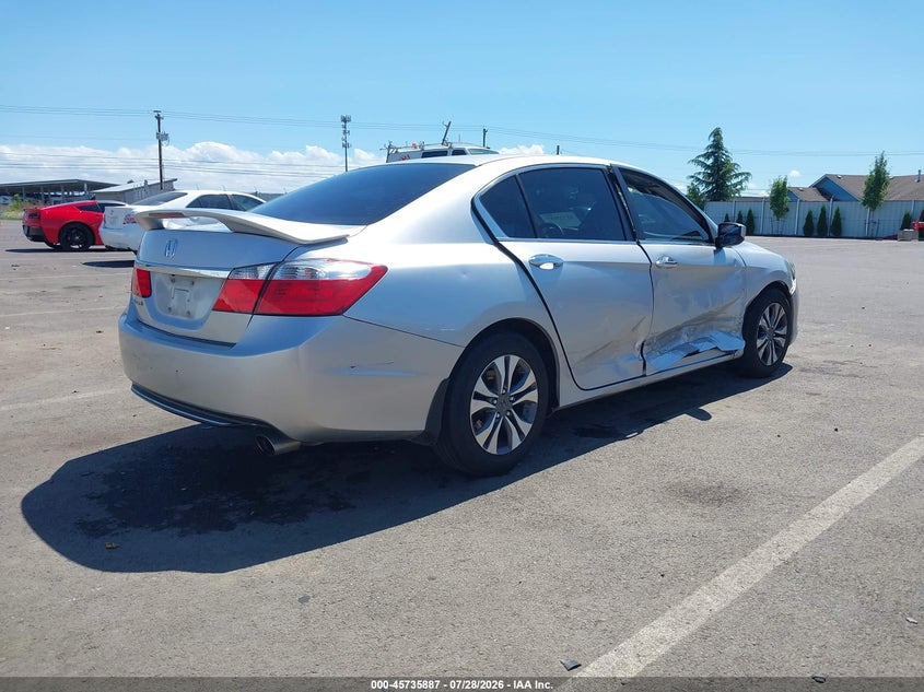 Vin: 1hgcr2f31da193955, lot: 46234591, honda accord lx 20134