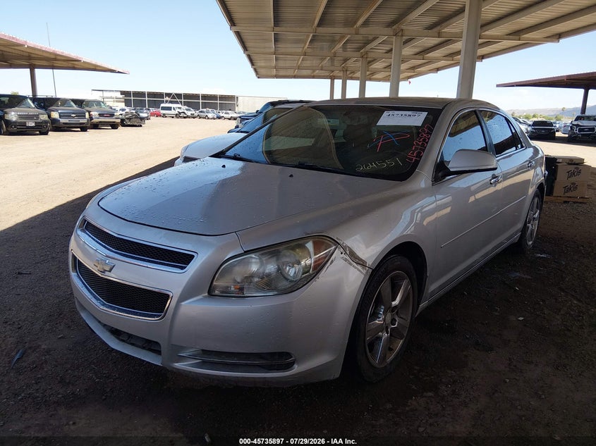 2012 CHEVROLET MALIBU SEDAN 2.4L I-4 DOHC, VVT, 169HP