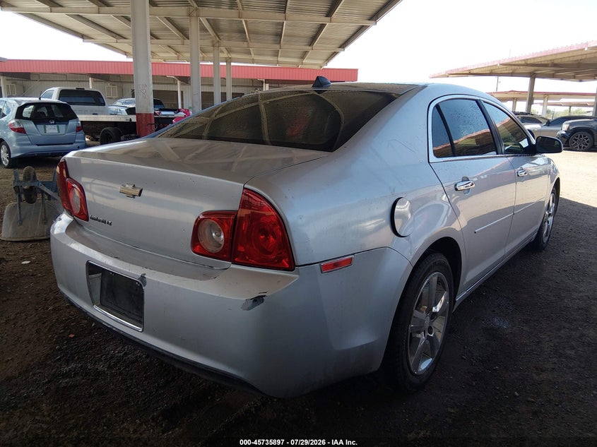 2012 CHEVROLET MALIBU SEDAN 2.4L I-4 DOHC, VVT, 169HP