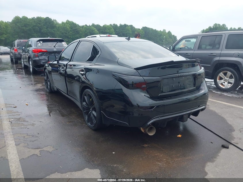 Vin: jn1bv7ap2fm357201, lot: 46234608, infiniti q50 sport 20153