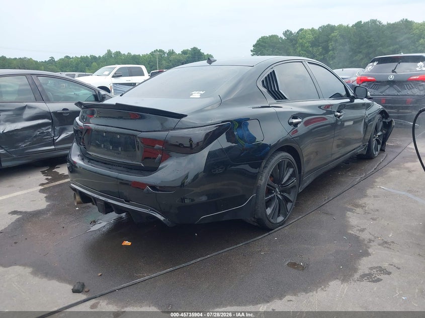 Vin: jn1bv7ap2fm357201, lot: 46234608, infiniti q50 sport 20154