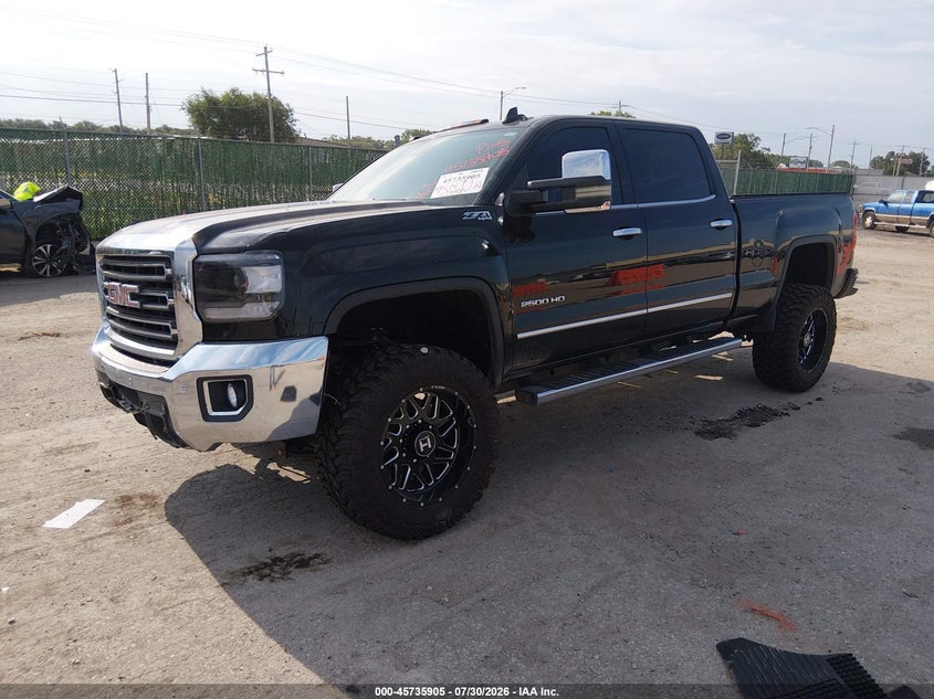 Vin: 1gt12te81gf211472, lot: 46234609, gmc sierra 2500hd slt 20162