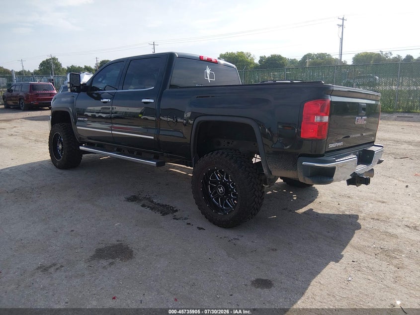 Vin: 1gt12te81gf211472, lot: 46234609, gmc sierra 2500hd slt 20163