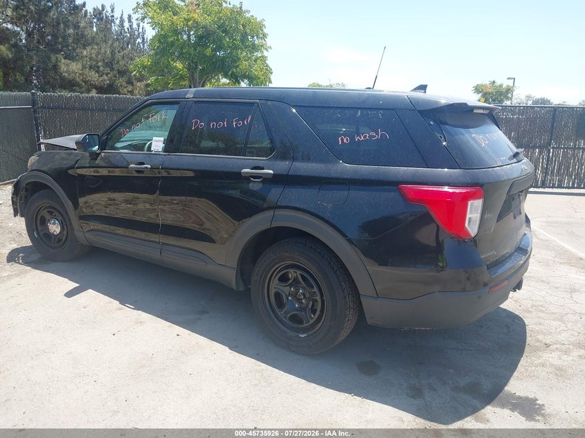 Vin: 1fm5k8ab3lga19051, lot: 46234630, ford police interceptor utility 20203