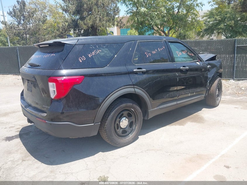 Vin: 1fm5k8ab3lga19051, lot: 46234630, ford police interceptor utility 20204