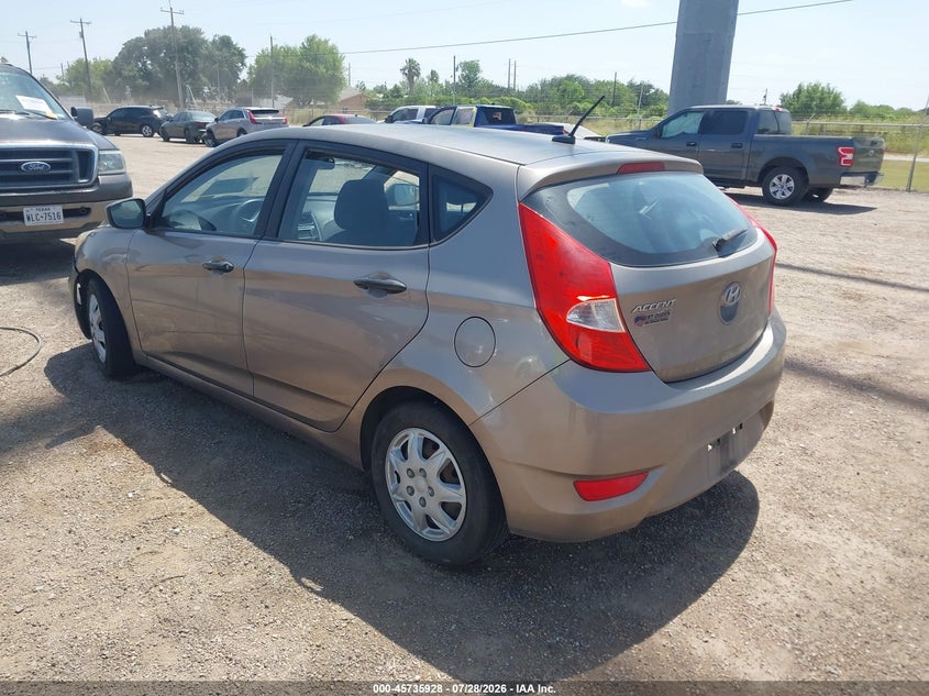 2013 HYUNDAI ACCENT auction photo 3